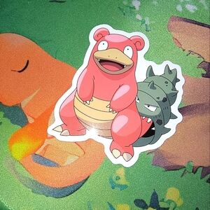 Pokemon Pink and Green Arts & Crafts Sticker
